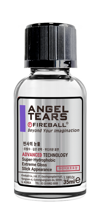 Keramikversiegelung auto mit angel tears produkt